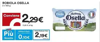 Coop Osella robiola offerta