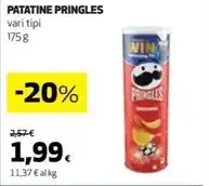 Coop Pringles - patatine offerta
