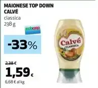 Coop Calve - maionese top down offerta