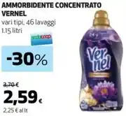Ipercoop Vernel - ammorbidente concentrato offerta