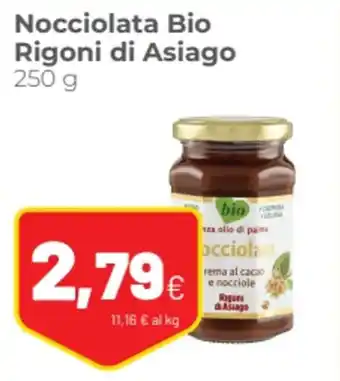 Coop Nocciolata Bio Rigoni di Asiago 250 g offerta