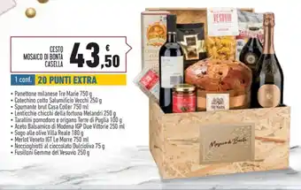 Conad CESTO MOSAICO DI BONTÀ CASELLA offerta