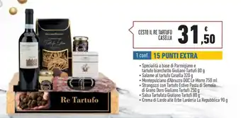 Conad CESTO IL RE TARTUFO CASELLA offerta