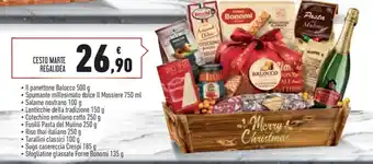 Conad CESTO MARTE REGALIDEA offerta