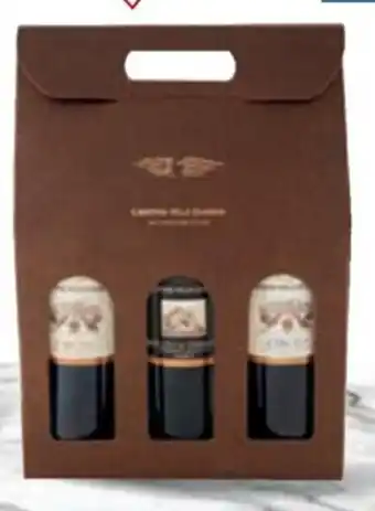 CONFEZIONE 3 BOTTIGLIE CANTINA VILLA GIANNA 750 ml