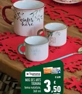 Tognana mug des arts