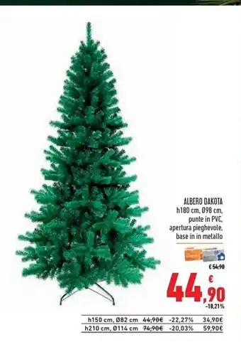Conad Superstore Albero dakota offerta
