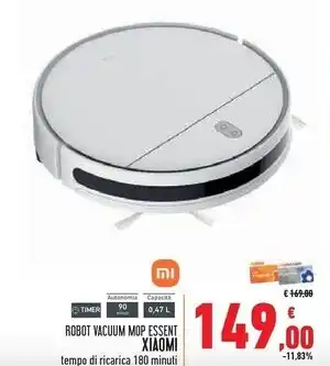 Conad Superstore Xiaomi robot vacuum mop essent offerta