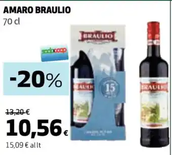 Coop AMARO BRAULIO 70 cl offerta