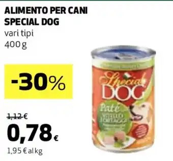 Coop ALIMENTO PER CANI SPECIAL DOG vari tipi 400 g offerta