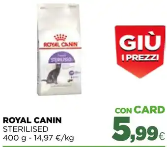 L´Isola dei Tesori Royal canin sterilised offerta