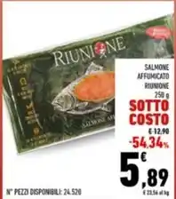 Conad Salmone affumicato offerta