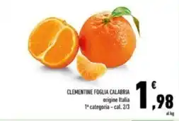 Conad Clementine offerta
