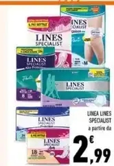 Conad Assorbenti lines offerta