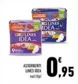 Conad Assorbenti lines offerta