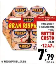 Conad Tonno rio mare offerta