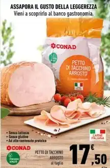Conad Petto di tacchino offerta