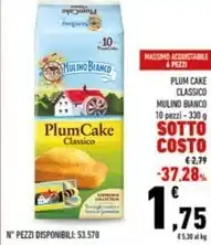 Conad Plum cake offerta