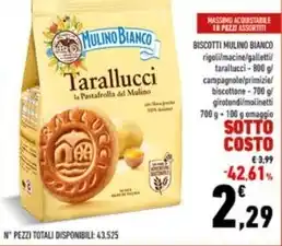 Conad Biscotti mulino bianco offerta