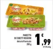 Conad Pancetta offerta