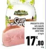 Conad Prosciutto cotto offerta