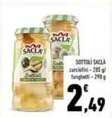 Conad Carciofini sott'olio offerta
