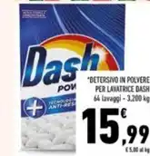 Conad Dash detersivo offerta