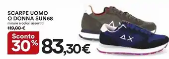 Ipercoop Sun68 scarpe uomo o donna offerta