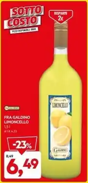 DPiù Fra galdino - limoncello offerta