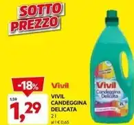 DPiù Vivil - candeggina delicata offerta