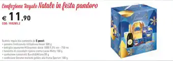 Conad Confezione Regalo Natale in festa pandoro offerta