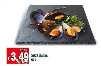 Banco Fresco COZZE SPAGNA KG 1 offerta