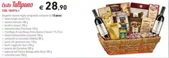 Conad Cesto Tulipano offerta