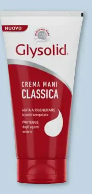 Carrefour Crema Mani Glysolid 100 ml offerta