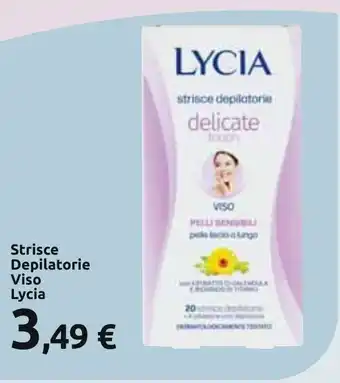 Carrefour Strisce Depilatorie Viso Lycia offerta