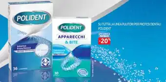 Carrefour SU TUTTA LA LINEA PULITORI PER PROTESI DENTALI POLIDENT offerta