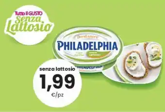 Eurospar PHILADELPHIA senza lattosio offerta