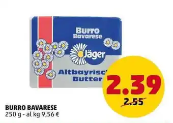 Jäger BURRO BAVARESE 250 g