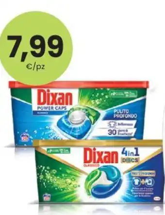 Eurospar Dixan Power Caps offerta