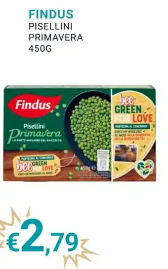 Eté FINDUS PISELLINI PRIMAVERA 450G offerta