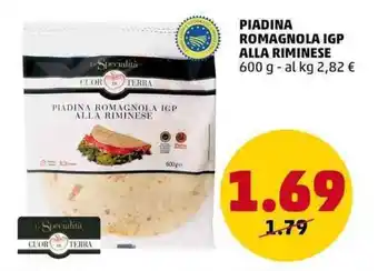 PIADINA ROMAGNOLA IGP ALLA RIMINESE 600 g