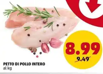 PENNY PETTO DI POLLO INTERO offerta