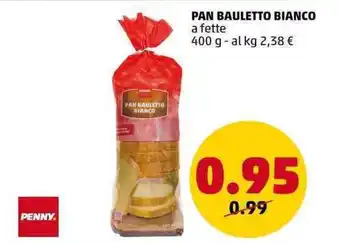 PENNY PENNY PAN BAULETTO BIANCO a fette 400 g offerta