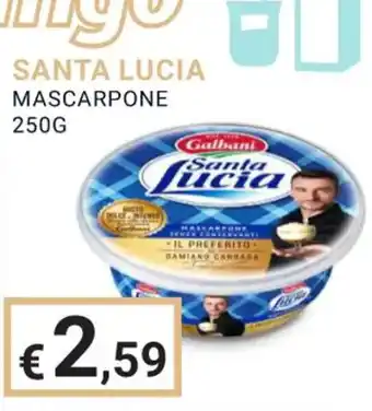 Eté SANTA LUCIA MASCARPONE 250 g offerta