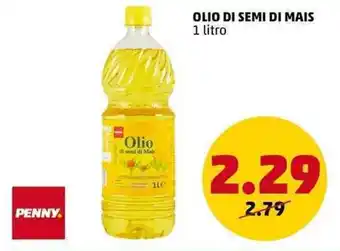 PENNY PENNY OLIO DI SEMI DI MAIS 1 litro offerta