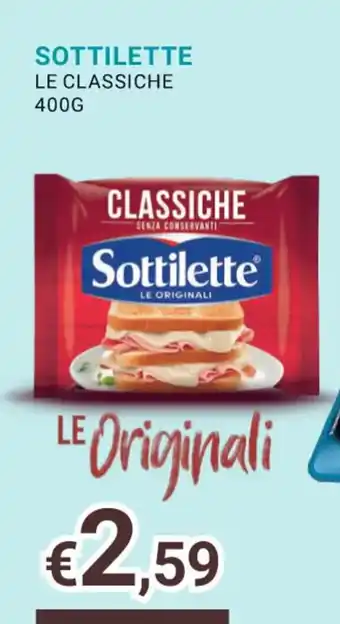 Eté SOTTILETTE LE CLASSICHE 400G offerta