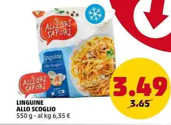 PENNY LINGUINE ALLO SCOGLIO 550 g offerta
