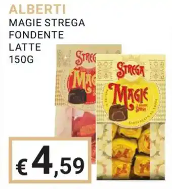 Eté ALBERTI MAGIE STREGA FONDENTE LATTE 150 g offerta