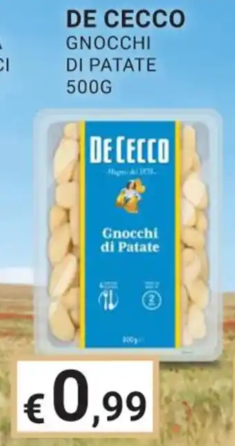 Eté DE CECCO GNOCCHI DI PATATE 500G offerta