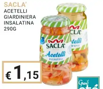 Eté SACLA' ACETELLI GIARDINIERA INSALATINA 290G offerta